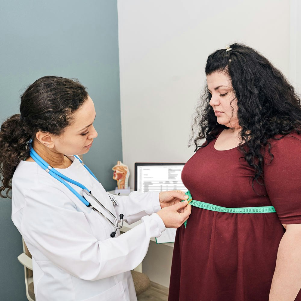 BMI measuring weight
