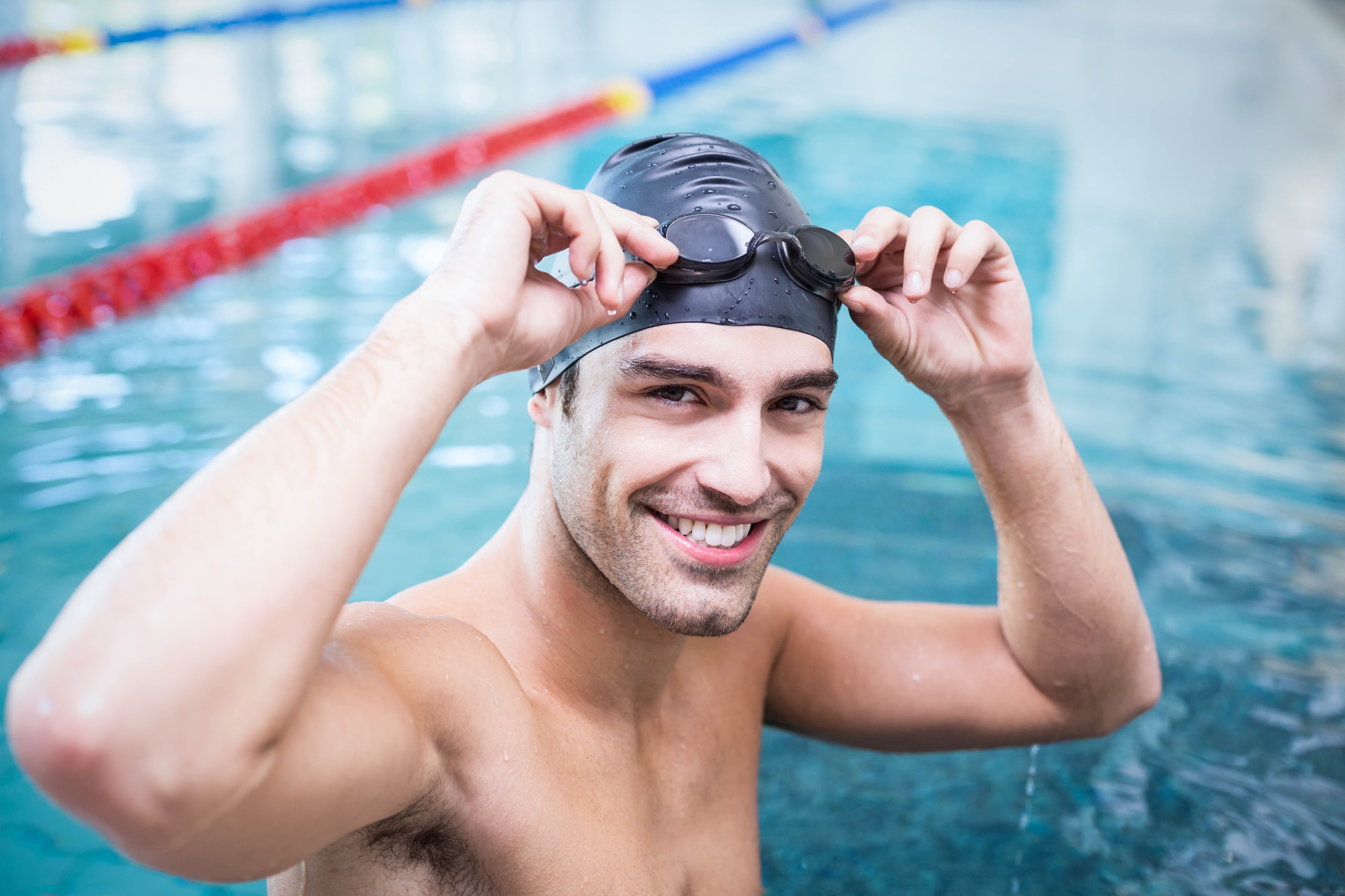 Man swimming