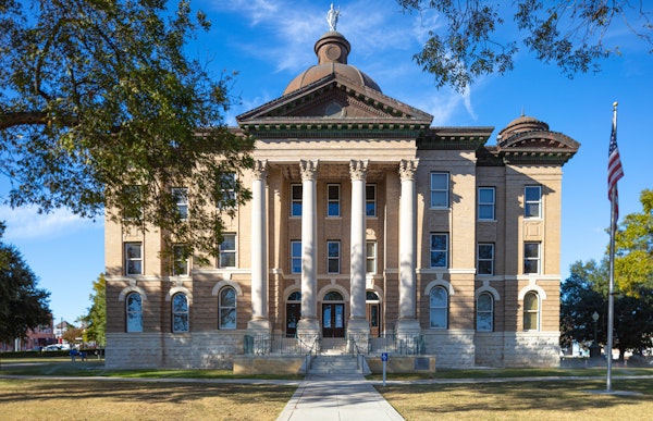 Hays County Historic Courthouse in San Marcos Texas