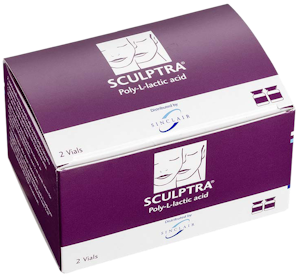 Sculptra packaging