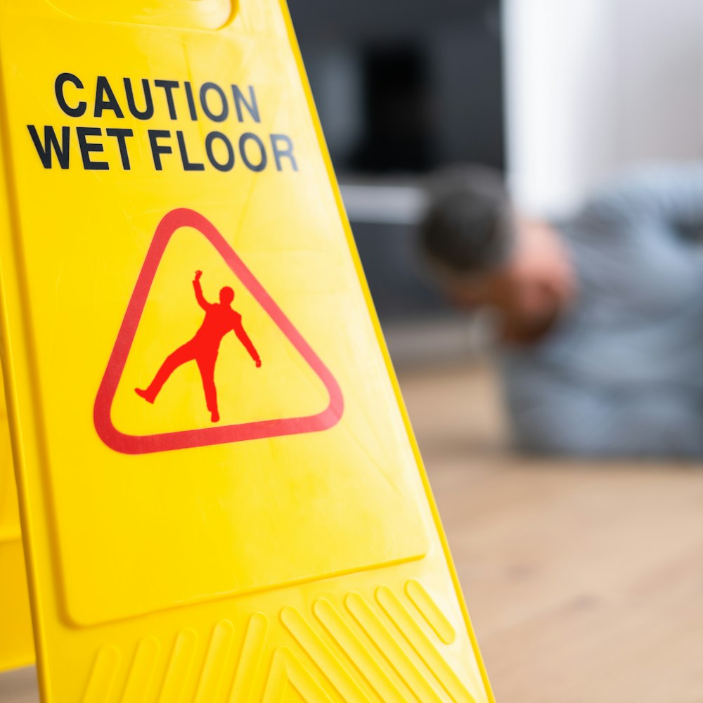Slip and Fall Sign