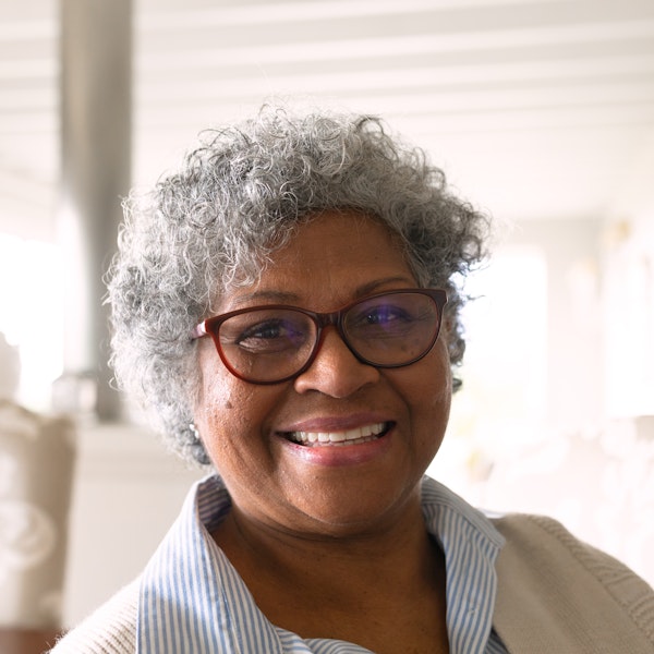 Smiling mature woman