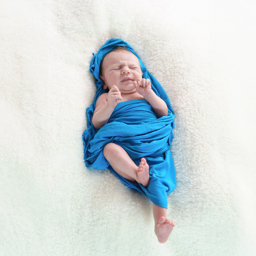 Baby in discomfort