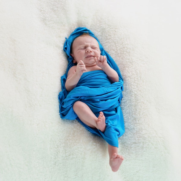 baby in discomfort