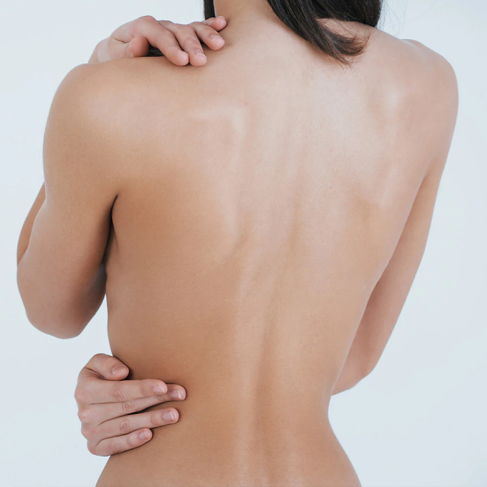 Woman's back