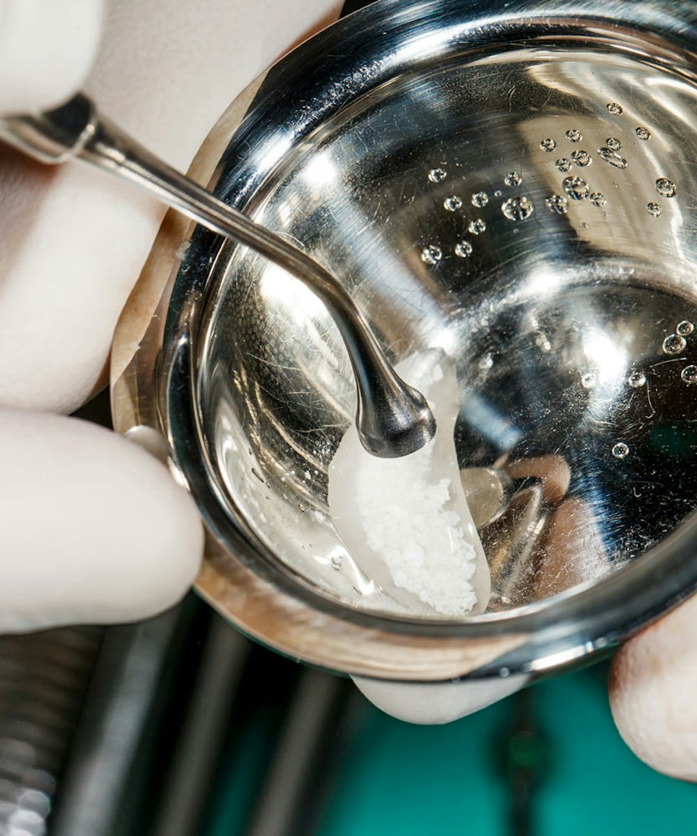 Bone grafting material and instruments