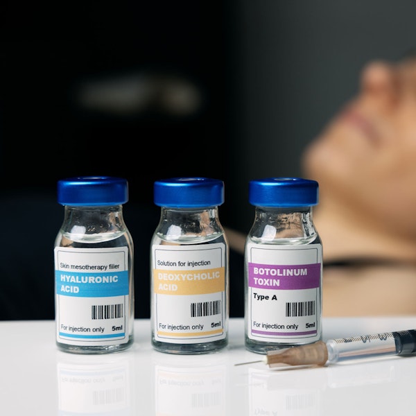 BOTOX vials and needle