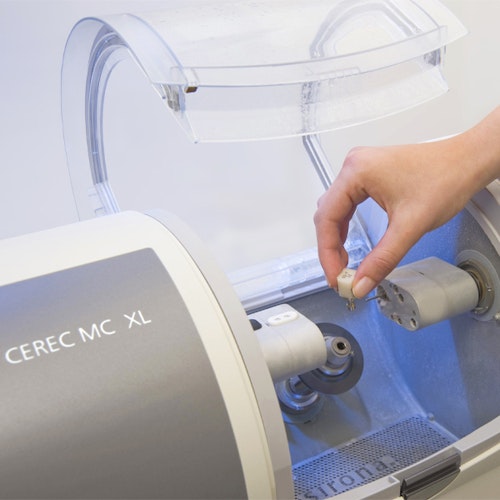 CEREC milling machine