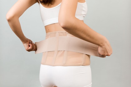 compression garment for abdomen