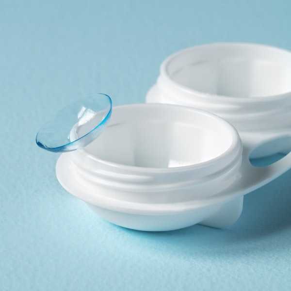Contact lenses and case