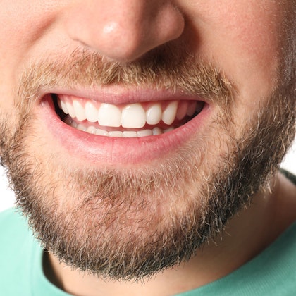 Close up of a man smiling