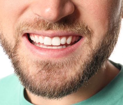 Close up of a man smiling