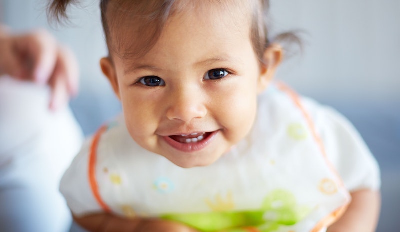 Smiling toddler
