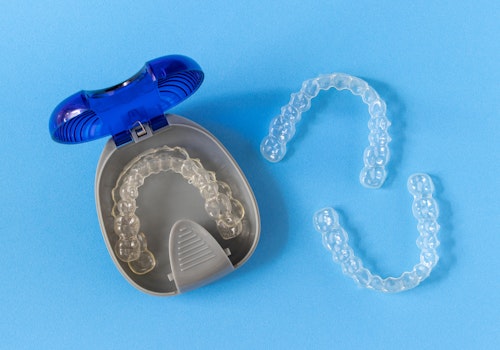 Invisalign case and trays