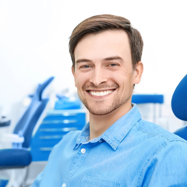Smiling man