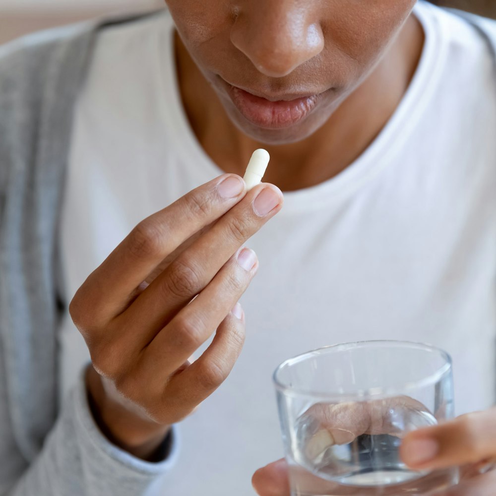 Woman taking Pentoxifylline