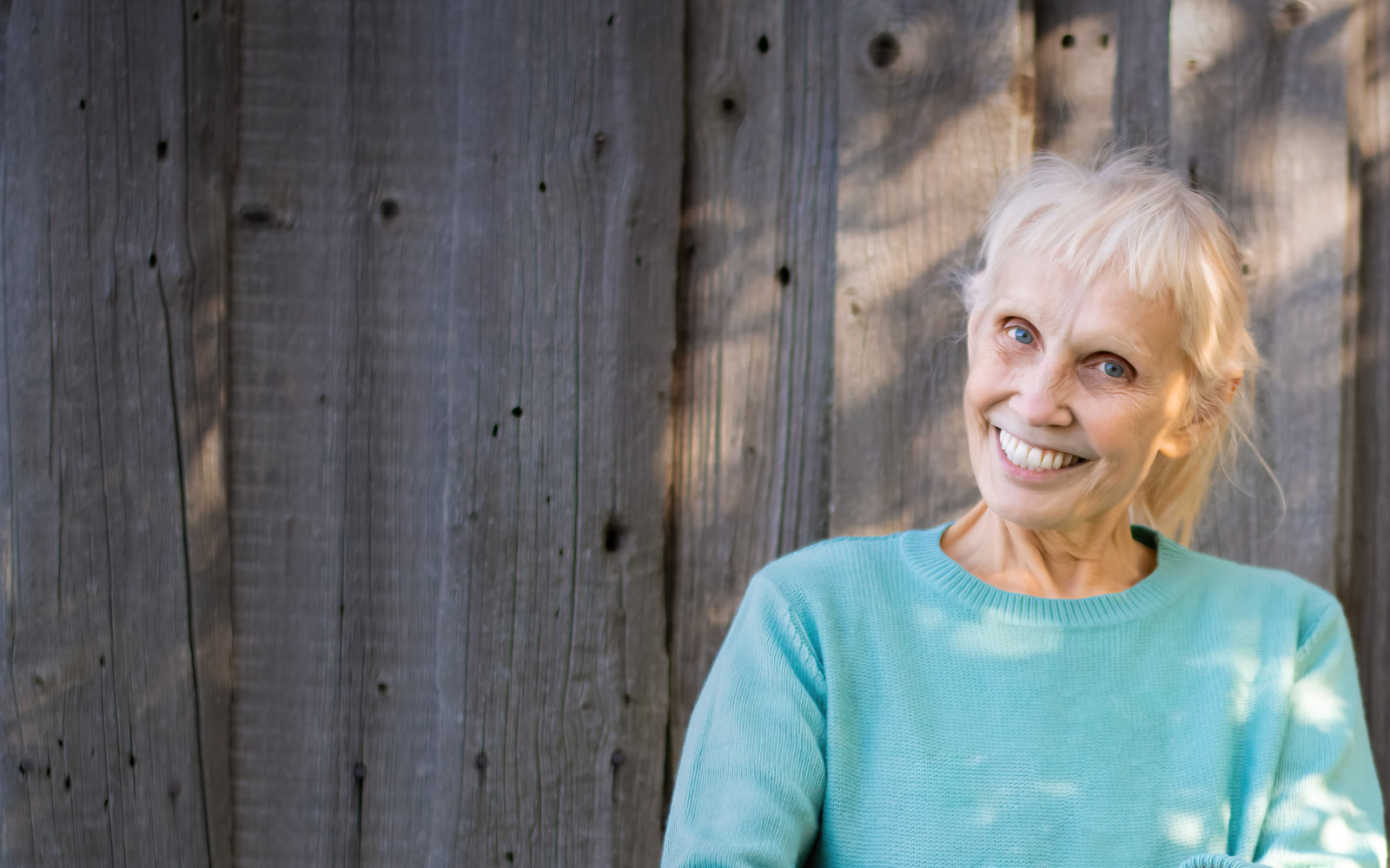 Mature smiling woman