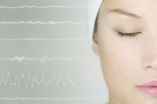image indicating brain waves
