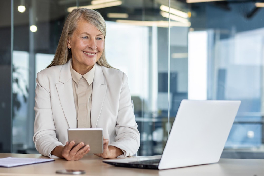 Blepharoplasty patient considering payment options