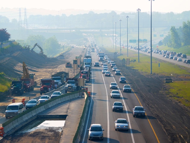 highway construction zone