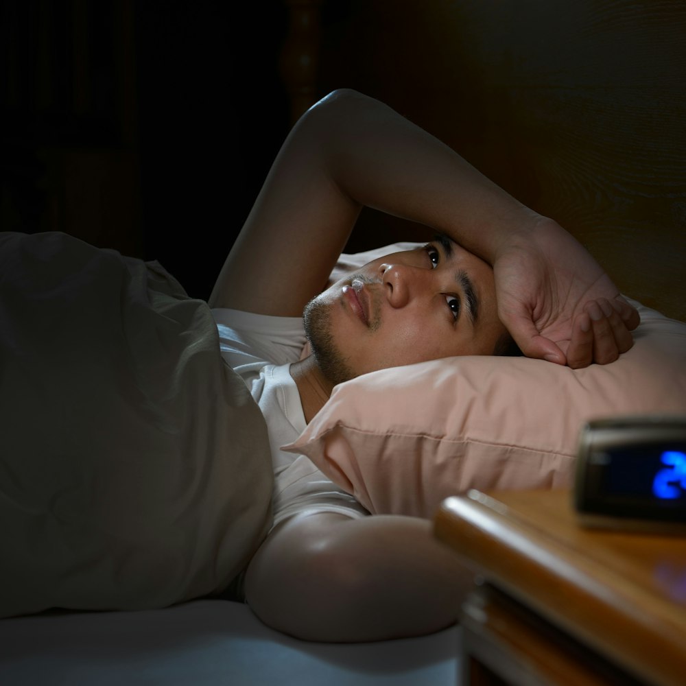 Sleepless man