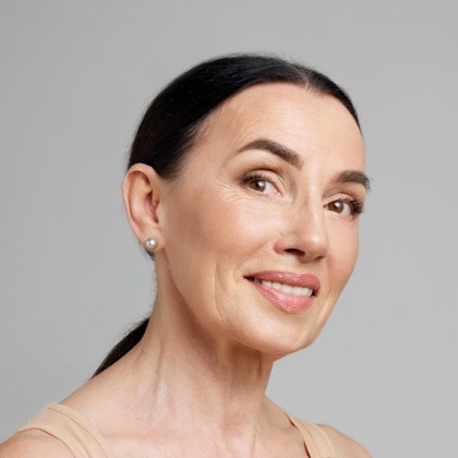 Smiling mature woman