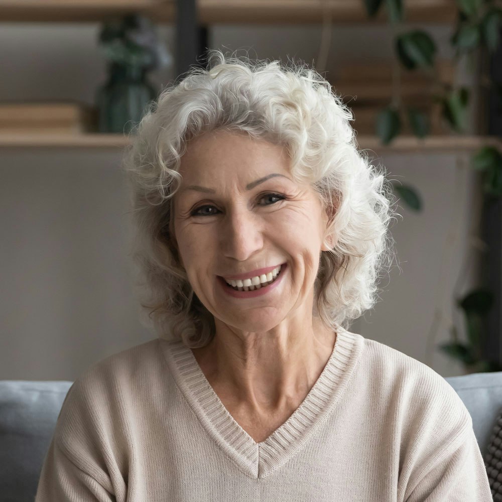 smiling woman