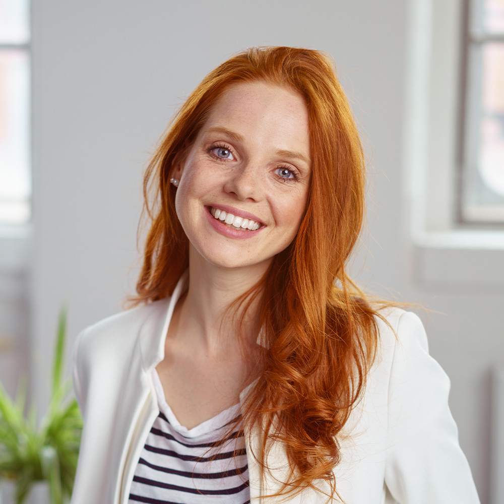 Smiling professional woman