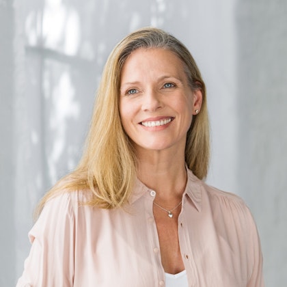 Image of woman smiling