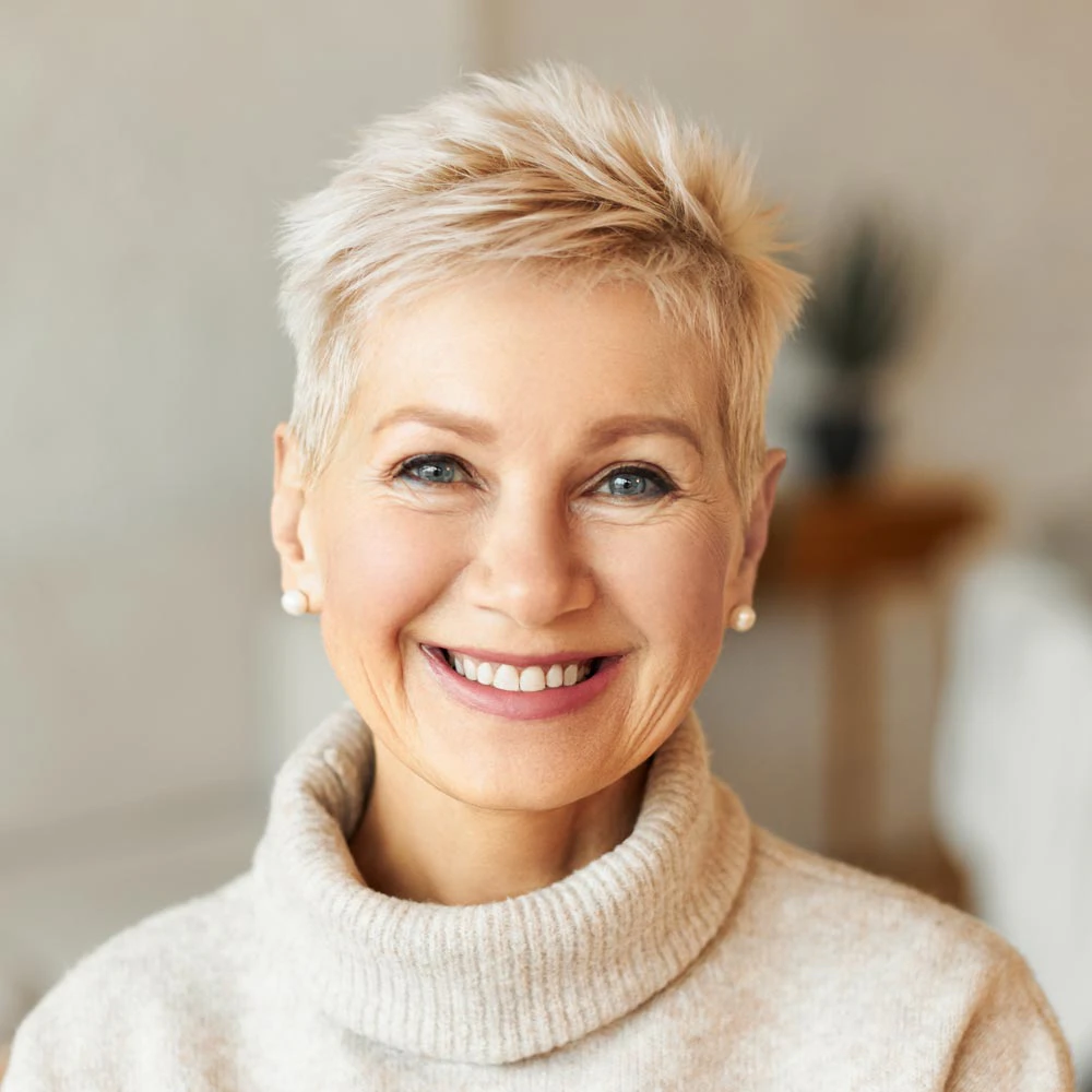 Smiling woman