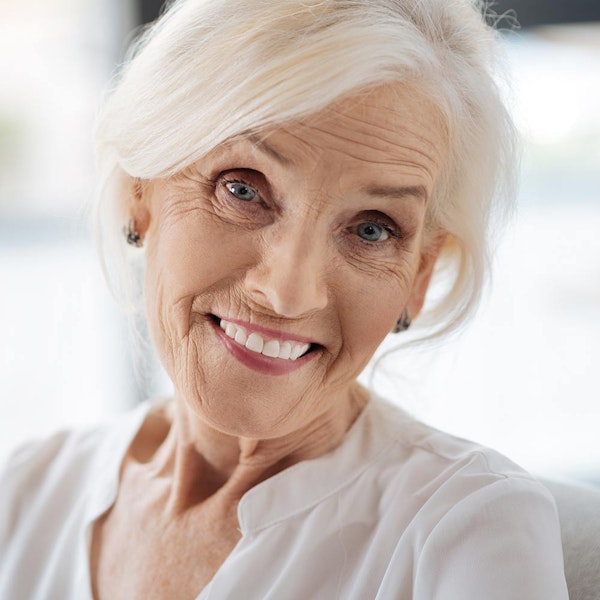 Mature smiling woman