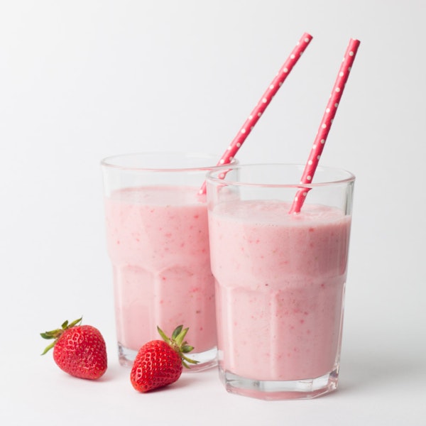 Strawberry smoothies