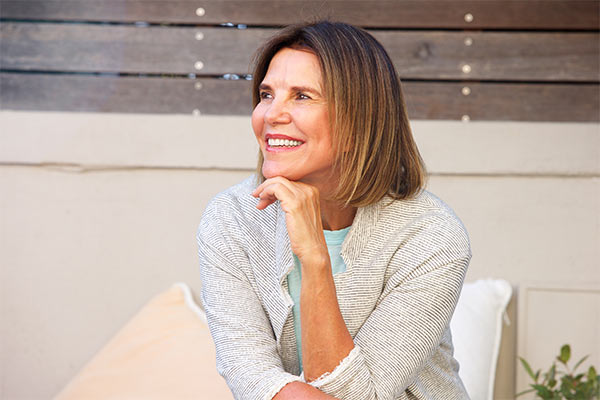 Smiling woman